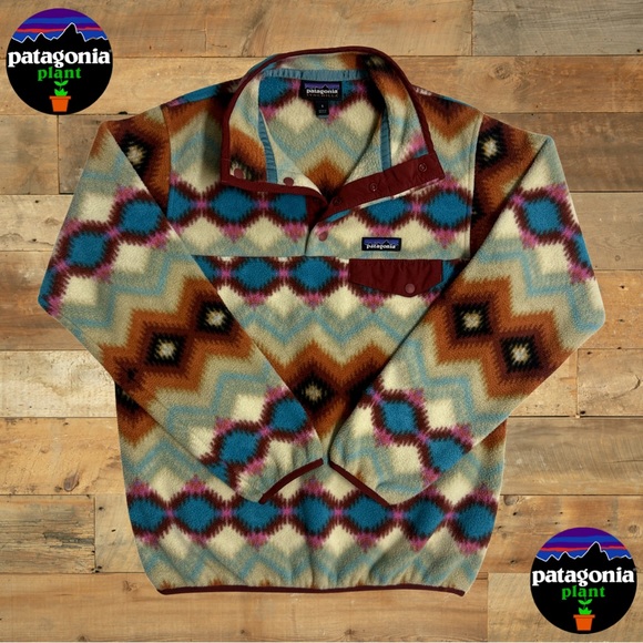 Patagonia Women’s Snap-T Synchilla Pullover Sweater - Picture 2 of 6